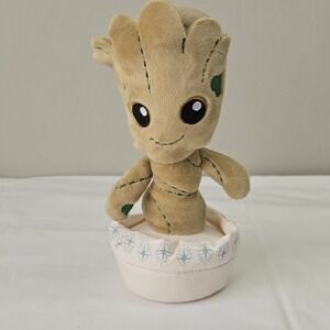 Marvel Guardians of the‎ Galaxy Baby Groot Plush Toy in Pot Collectible